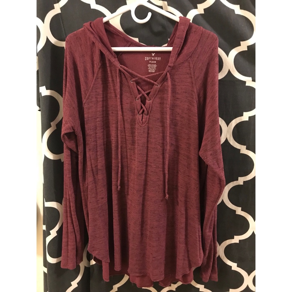 American Eagle Hoodie Tunic
